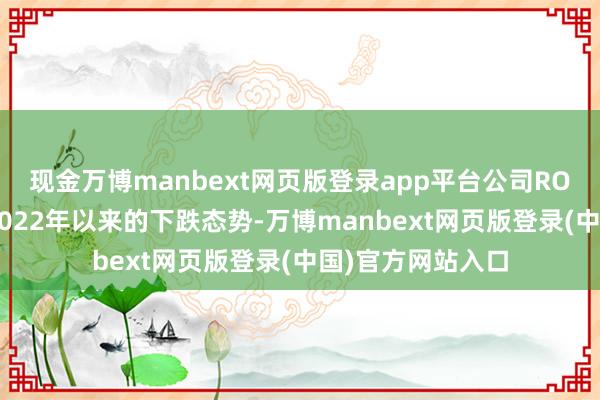 现金万博manbext网页版登录app平台公司ROE（加权）扭转2022年以来的下跌态势-万博manbext网页版登录(中国)官方网站入口